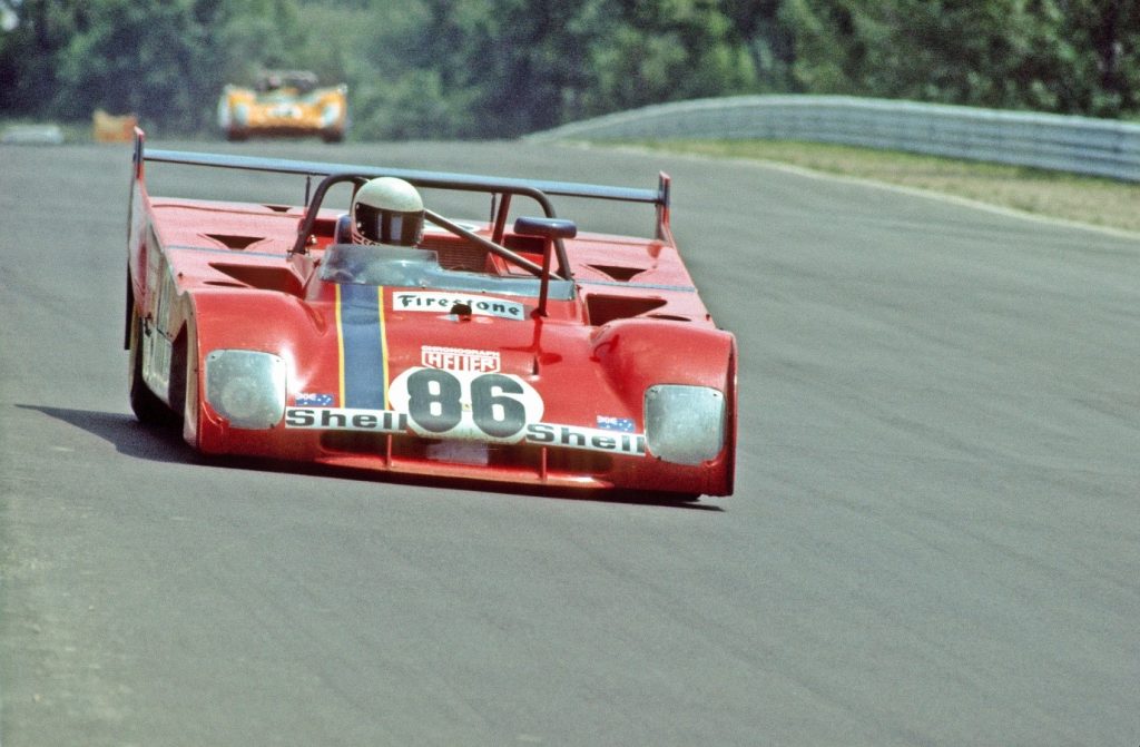 The Ferrari 312PB raced by Tim Schenken in 1972 at the Watkins Glen 6 Hours. (Photo Tim Schenken Archive)