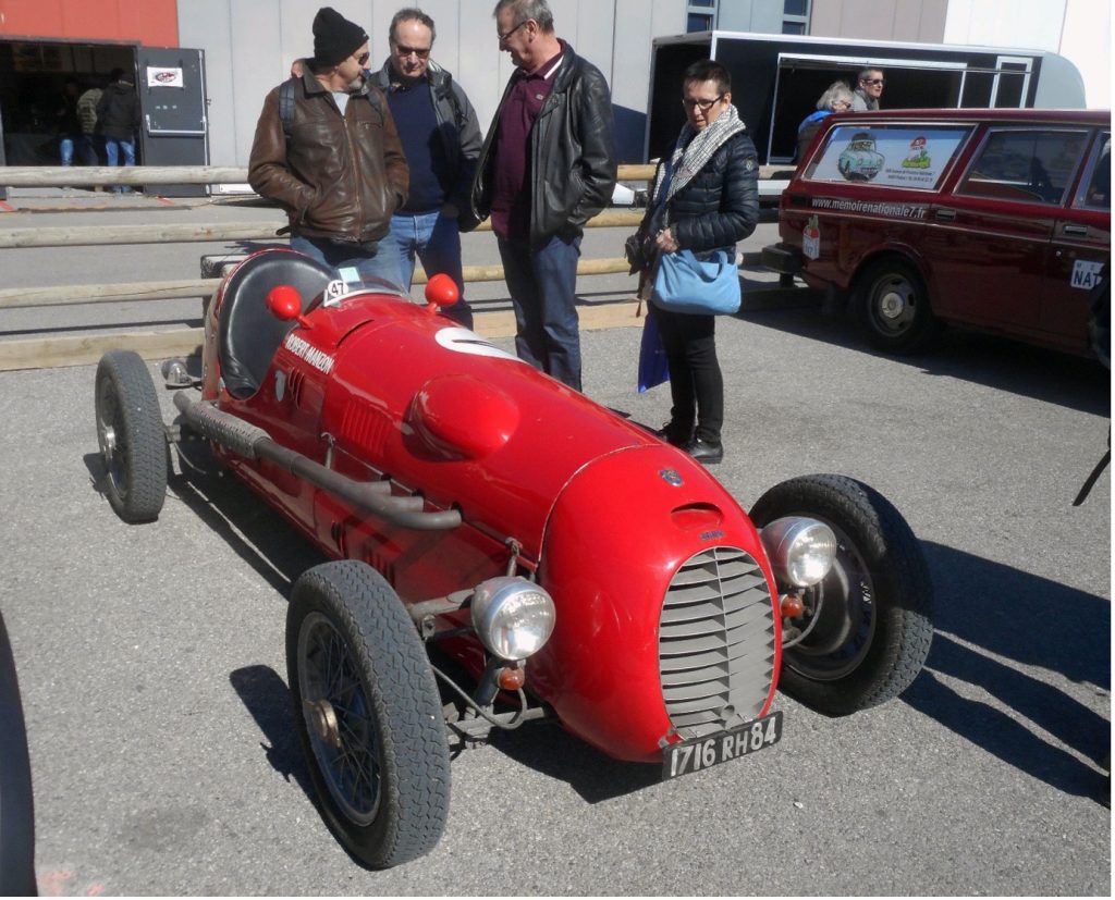 Unique: as far as I am aware this is the only D46 Cisitalia that was road registered. It was originally bought by our late Grand Prix Drivers Club member Robert Manzon. (©Graham Gauld)