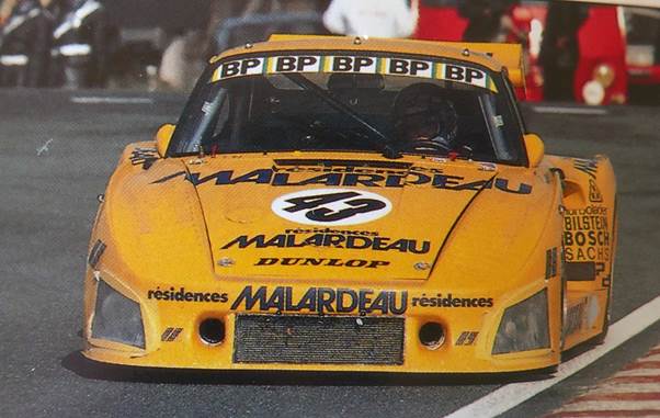 ean-Louis Trintignant at the wheel of the Porsche 935 K3 at the 1980 Le Mans 24 Hours.