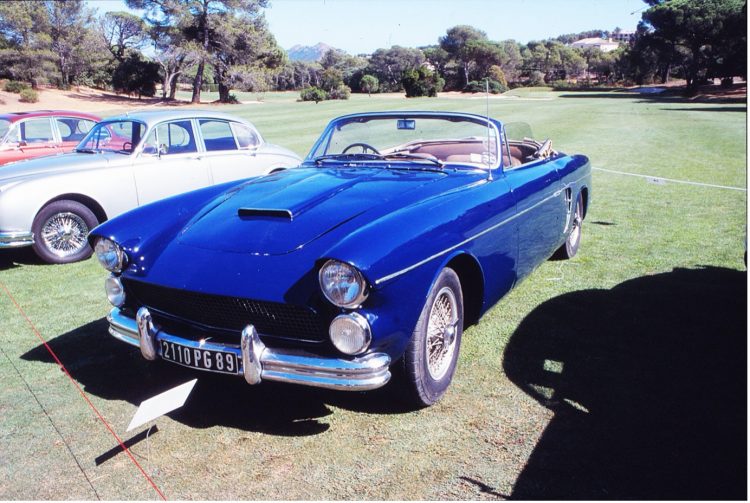 he 1954 Ghia-Suisse bodied Jaguar Mark VII, strikingly different from the original