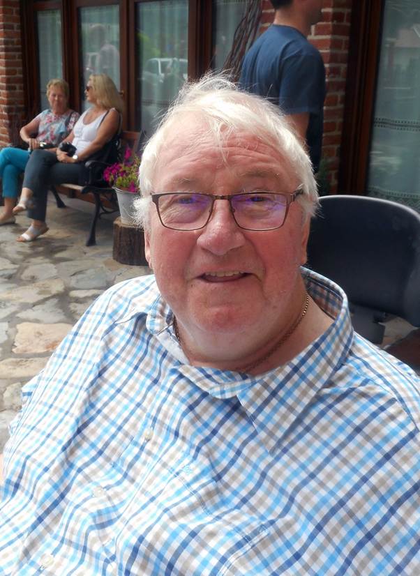 Guy Edwards at the Grand Prix Drivers Club Assembly in Piedmont in 2018.( Photo Gauld)